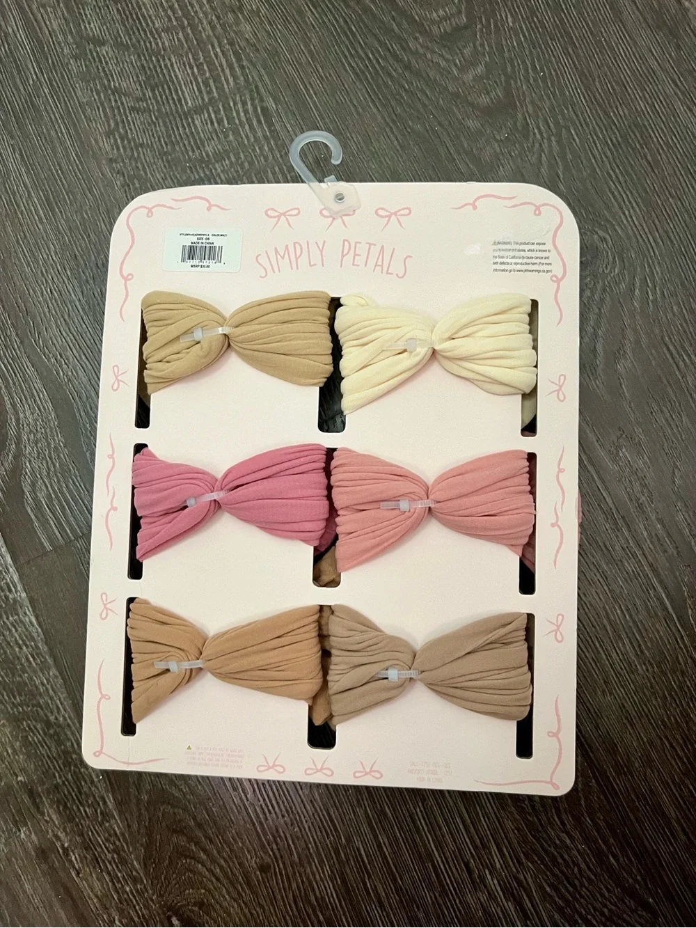 Set of bows